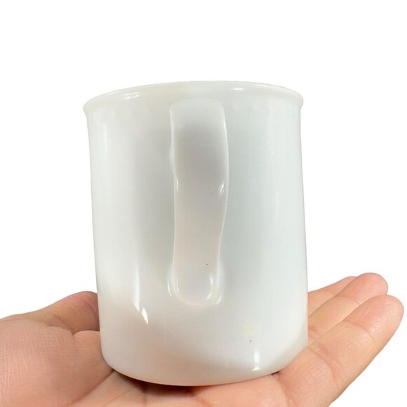 Crate & Barrel Staccato White Coffee Tea Mug Cup Kathleen Willis Japan Set 3 VTG - Picture 14 of 16